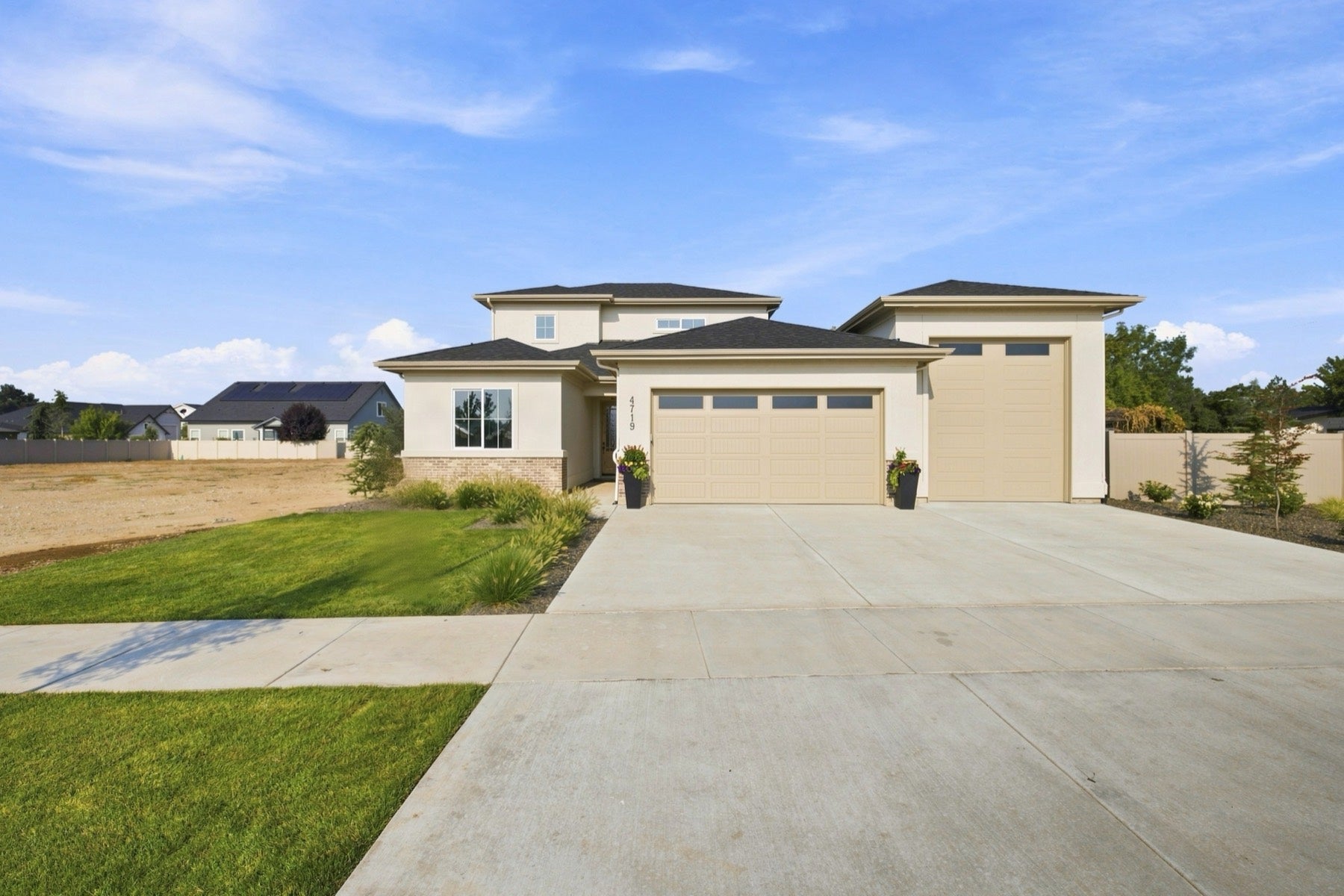 Front of the home